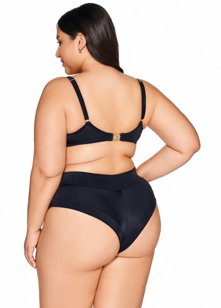 Half-cup Swim Bra Ava SK 313 Black Ava