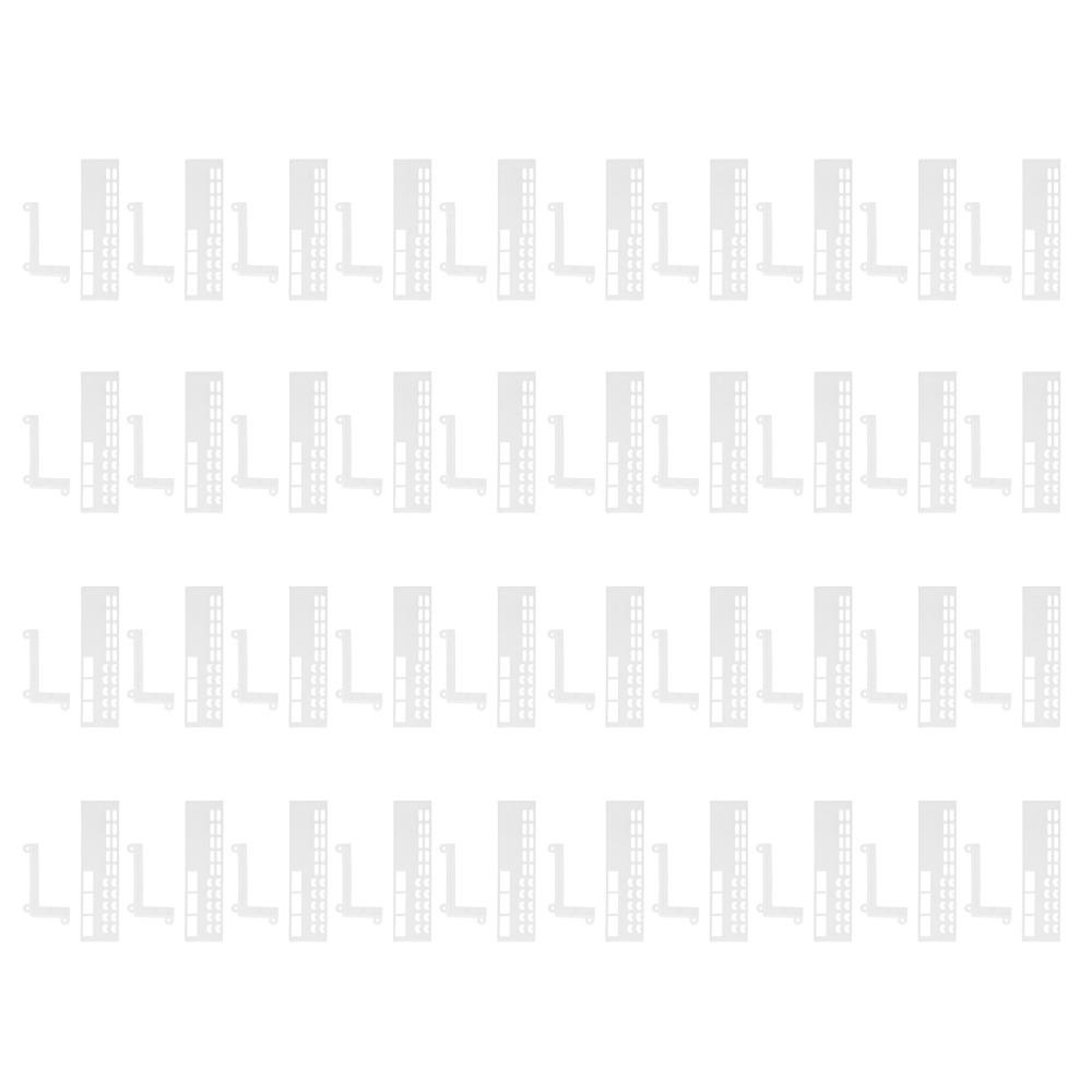 40 Sets Plastic Bee Anti Escape Tool Durable Beehive Entrance Baffle  Beehive