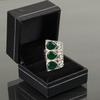925 Stamped Silver Green Onyx Gemstone Fashionable Jewelry Handmade Ring For Her RR-20-7