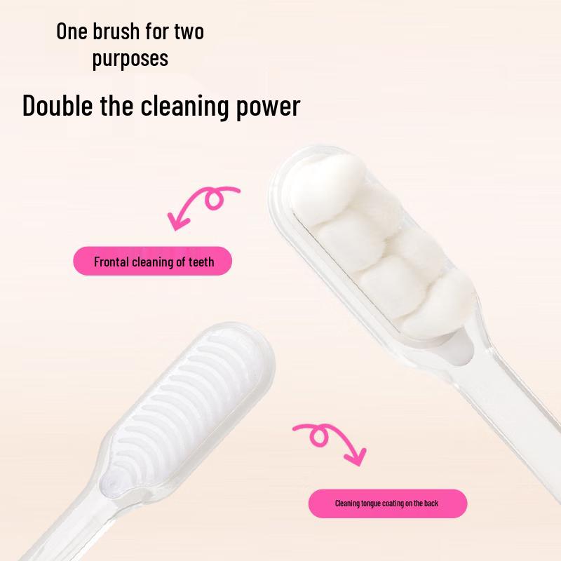 TEAHORSAY Ultra-Soft Bristle Adult Toothbrush