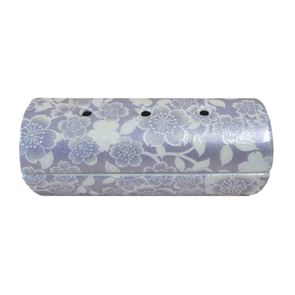 

Yui Hana Horizontal Cylindrical Incense Burner, Ceramic, Wisteria (j1273-1-3)