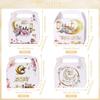 12Pcs Eid Mubarak Gift Boxes Mubarak Candy Box Ramadan Eid Mubarak Boxes Ramadan Gift Bags Sweets Gift Boxes Islamic Muslim Ramadan Gift Bags