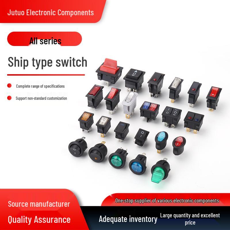 

KCD1 Round, KCD4 Square, KCD3 Lighted, Waterproof Oval Rocker Switches