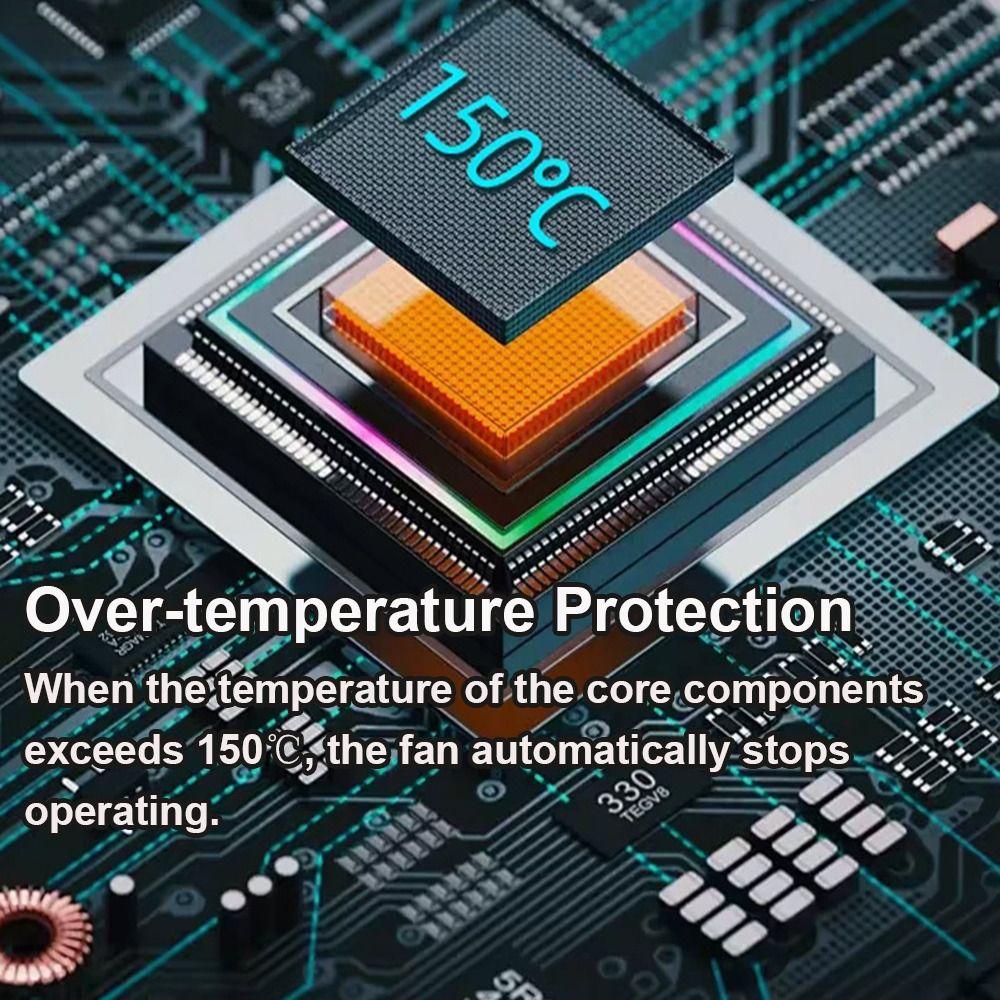 52m/s Snow Whiz Led Turbo Blower Adjust Speed Turbo Fan Compressed Air Duster Cleaner  Car Cleaning