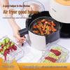304 Stainless Steel Multi-layer Detachable Air Fryer and Barbecue Rack