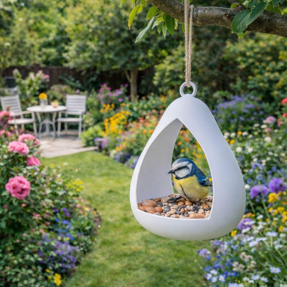 Rainproof Hanging Bird Feeder Waterproof Birdhouse Creative Bird Nesting House  Porch