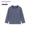 Teenie Weenie Kids Bear Casual Striped Long-Sleeve T-Shirt
