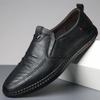 FashionMen's Daily Casual Leather Shoes Fashion Casual Spring Autumn New Designer Loafers Male Breathable Fashion Shoes for Man