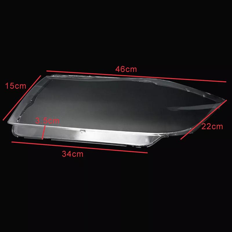 Car Front Headlight Lens Shell Cover Lampshade Fits For BMW 3-series E90 E91 Pre-facelift 2004-2007 Halogen Lamp Headlight Cover