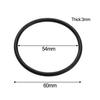 For Suction Sieve Cost-Effective O Ring Sets 3 Pieces Easy Install O Rings Optimal Performance Replacement For SPS 25