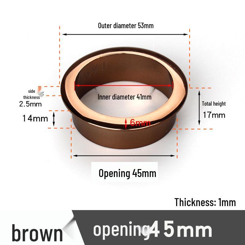 Round Cable Grommet: Desk Cable Organizer & Ventilation Cover