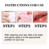 Kollagen-Lippenmaske, feuchtigkeitsspendende Lippenmaske, Peeling abgestorbener Haut, Lippenfalten, Lippenmaskenpflaster, 10 ml