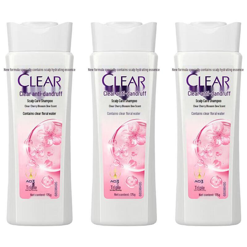 

Clear Anti-Dandruff Scalp Care Shampoo, Cherry Blossom Scent