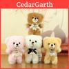 Animal Shaped Plush Bear Pendant With Soft Fabric For Gift And Collection