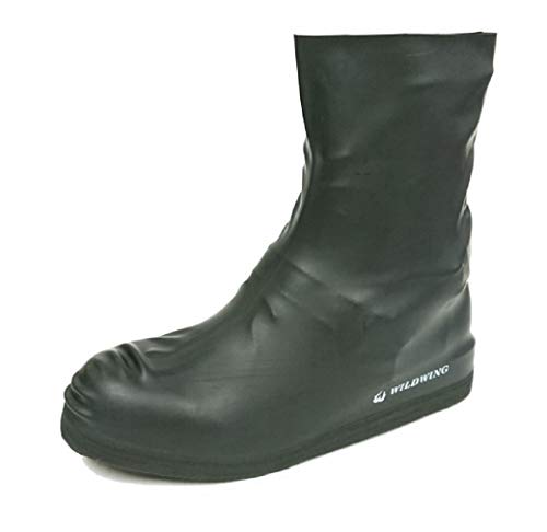 

Бахилы WILDWING (Высокий срез) Резина размера S, эластичная и прочная! Подходит для ботинок и кроссовок [Полностью водонепроницаемый] [Нескользящая дождевая обувь (ботинок)