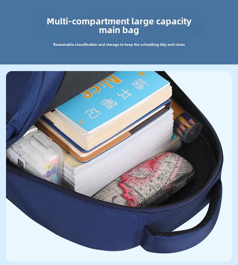 Space Astronaut Kids School Backpack: Lightweight, Spine-Supporting, Large Capacity, Waterproof, Child-Friendly Design.