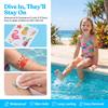 10pcs Hawaiian Summer Party Temporary Tattoo Sticker Waterproof Tropical Flamingo Luau Beach Birthday Party Decoration Kids Gift