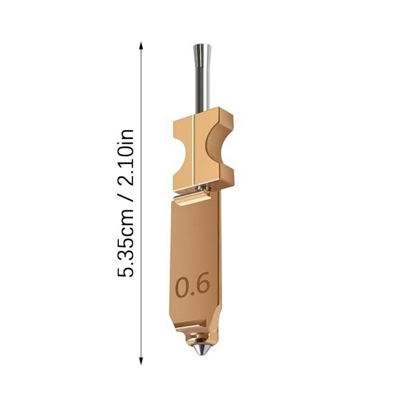 Quick Swap 3D Printer Nozzle Heat Break Hardened Steel Nozzle Replacement for AD5X 3D Printer Accessories