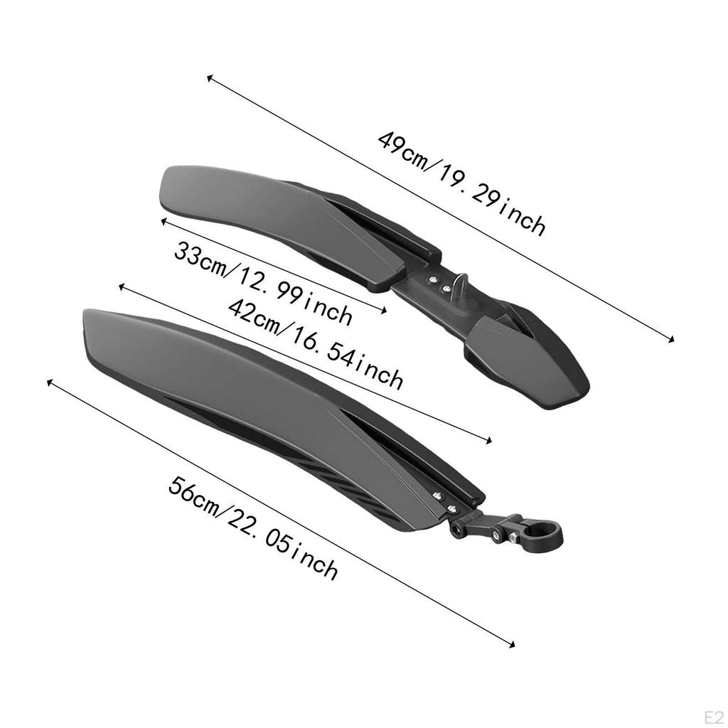 Bicycle Front Rear Mudguard for Cycling