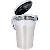 450ML/750ML 304 Stainless Steel Thermal Sauce Pot, Double Wall Insulated Gravy Boat Pot with Lid Serving Jug Bucket with Non-drip Spout for Juice