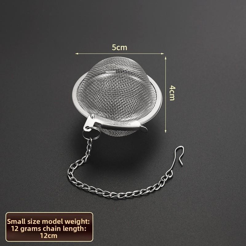 304 stainless steel seasoning balls, household tea infuser filter net, marinade pot, soup, stew, meat, seasoning box, hot pot seasoning filter balls