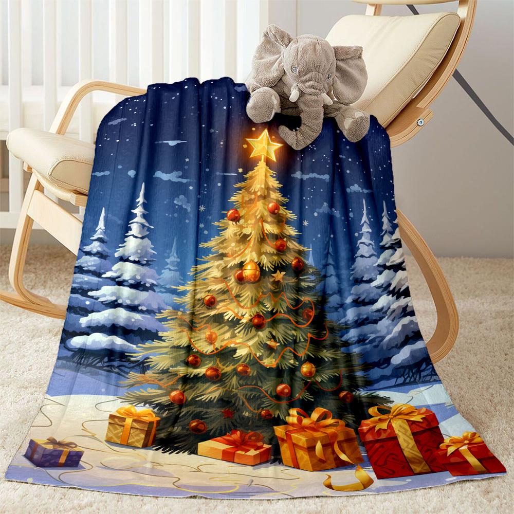 Christmas 11 Blanket Soft & Cozy Perfect for Couch Bed Office Chair Four Seasons Universal Stylish Decor Birthday Christmas Gift Blanket