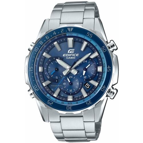 

Casio Edifice Radio-Controlled Solar Watch EQW-T670DB-2AJF Men s Silver