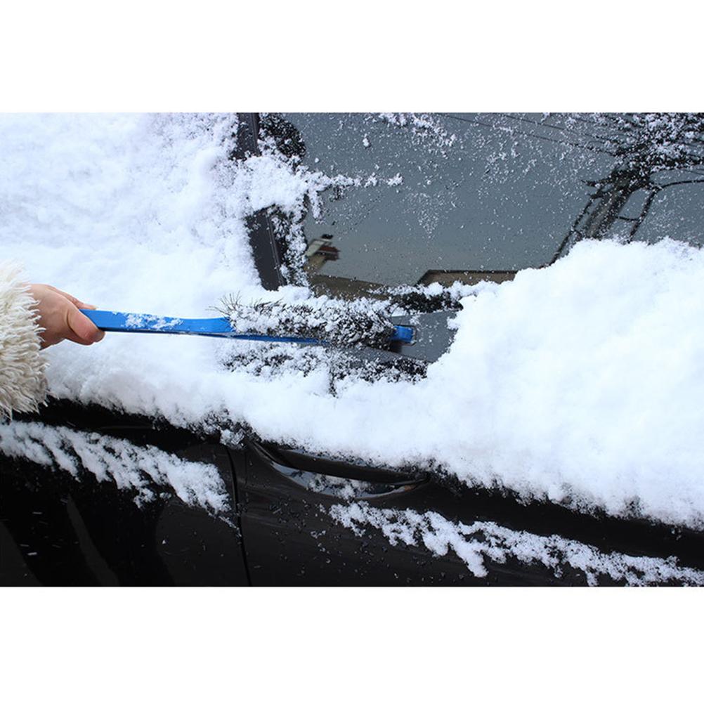 2 In 1 Snow Brush with Squeegee Ice Scraper Foam Grip AntiFreeze Snow Shovel for Car Truck SUV MPV