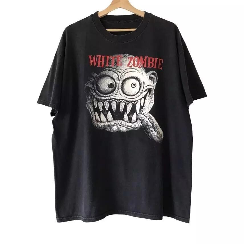 White Zombie Некрасивые Люди Метал-группа Графическая Футболка с Коротким Рукавом Мужская Женская Унисекс Футболка S