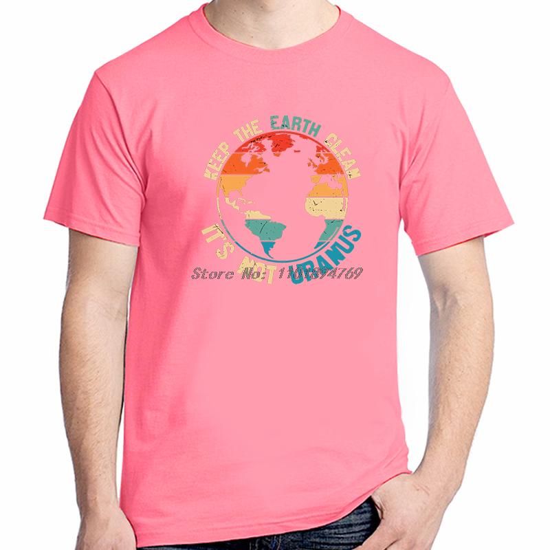 Keep The Earth Clean Fashion Graphic T Shirts Cotton Short Sleeve Tshirts Summer Streetwear Unisex Breathable Printing T Shirt