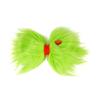 Christmas Hair Hoop Green Fluff Design Lightweight Festive Headband Versatile Cosplay Hair