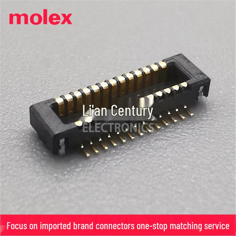 SlimStack J-Bend Socket 55909-2674, 0.40mm Pitch, 26-Pin For other pin counts, contact customer service