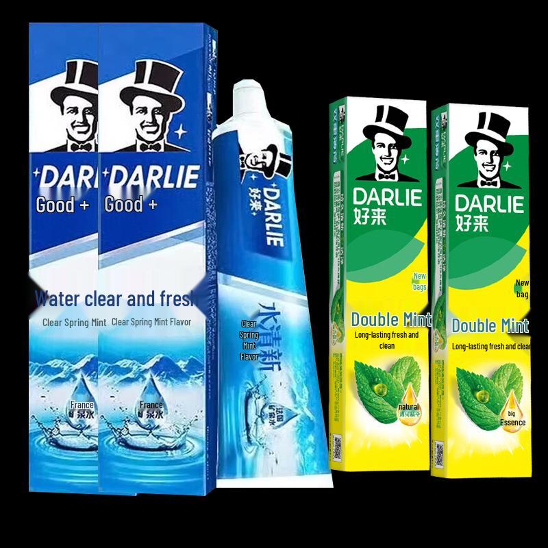 Darlie Fresh Breath & Whitening Mint Toothpaste 4-Pack