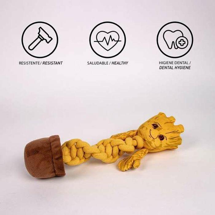 Hundespielzeug - DISNEY - Groot - Ocker - 11 x 27 x 9,5 cm - Stoff