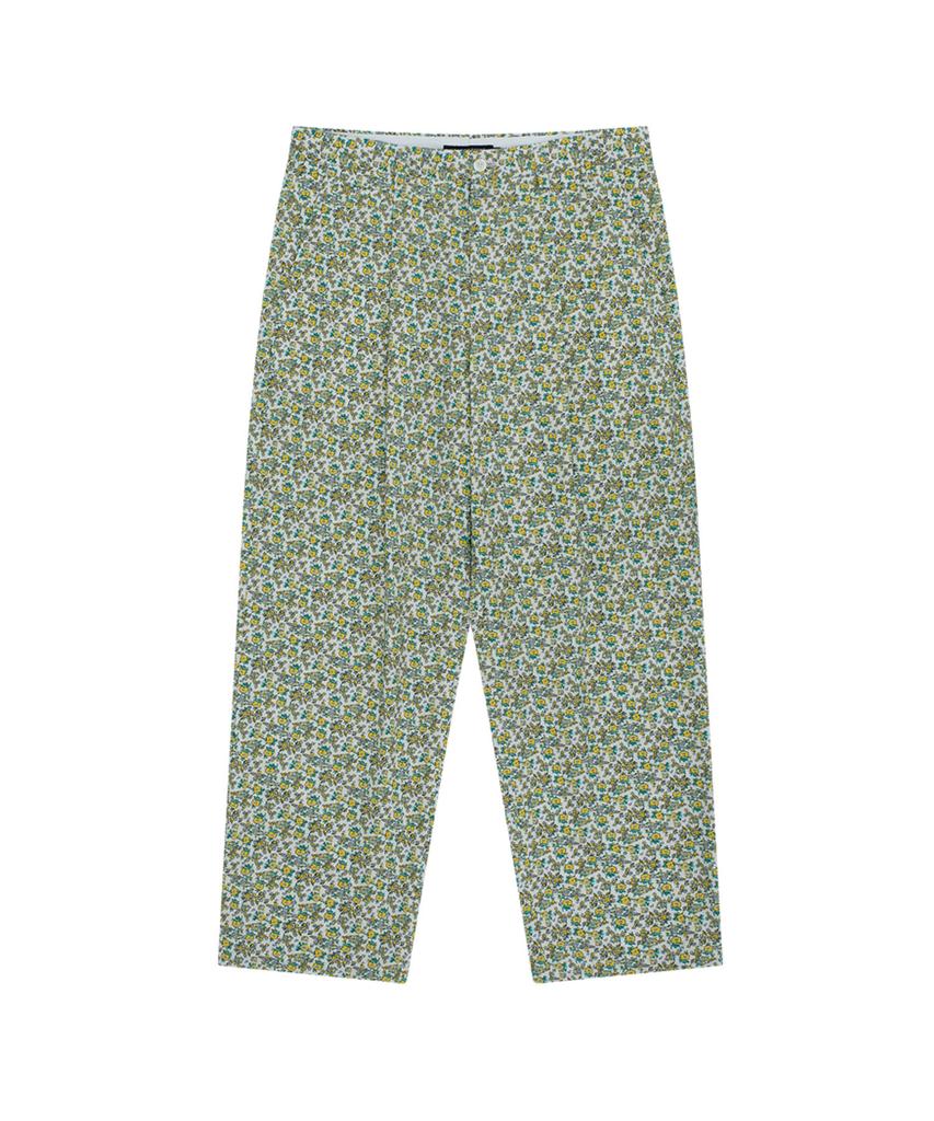 Honguseong Tapered 1 Tuck Trousers_Yellow