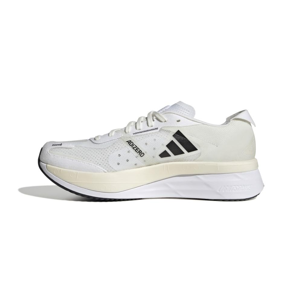 Adidas Adizero Boston 11 Running Black Size cm Men's Shoes, LWE89, Non-Dyed/Footwear White/Core (GY2586), 26.0