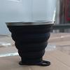 Silicone Collapsible Outdoor Cup: Portable, Telescopic for Water, Coffee, and Mouthwash