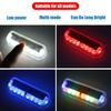 Wireless Solar Safety Strobe Warning Lights LED Anti-collision Self-adhesive Flashing Signal Lamp for Cars Bicycles Motorcycles