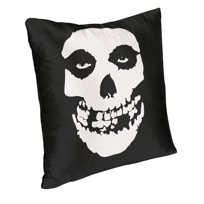 Misfits Punk Rock Band Pillow Case Xcm Sofa Nordic Cushion Cover Velvet Pillowcase