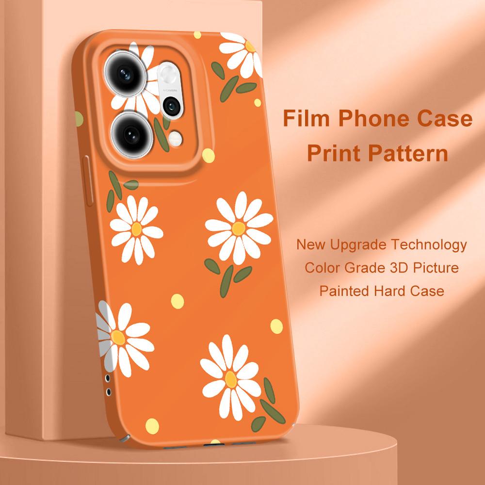 Coque de téléphone Marguerites Vagabondes Pour OPPO Reno 14 14F 13 13F 12 12F 11 11F 10 8 8Z 8T 7 7Z Pro 4G 5G Film Coque Rigide