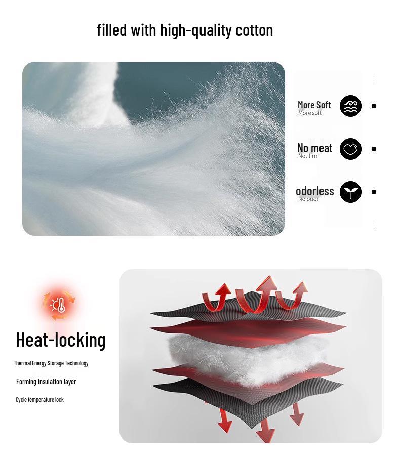 Men's Stand Collar Sleeveless Cotton Vest - 2025 Autumn/Winter Collection