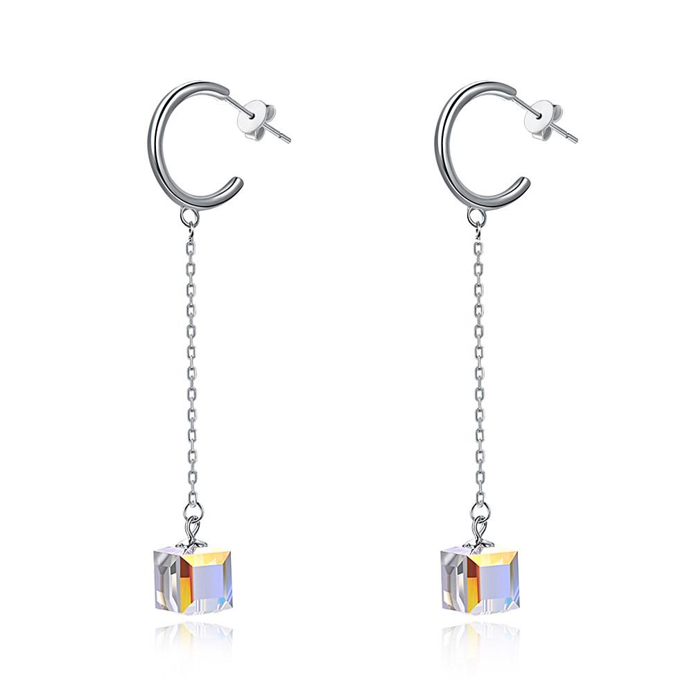 

Серебряные серьги Umcho Square из стерлингового серебра