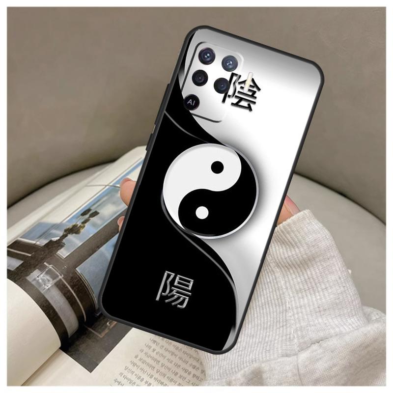 Eight Diagrams Taiji Yin Yang Case For Oppo A16 A76 A96 A60 A98 A58 A78 A18 A38 A80 A40 A77 A57 A17 A74 A54 A94 A15 A5 Pro