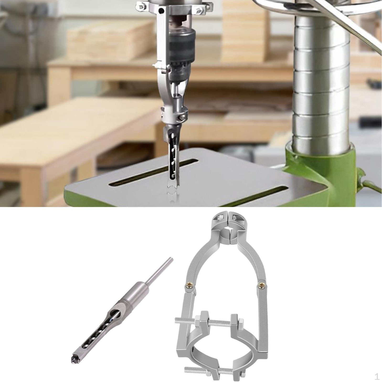 

Набор квадратных сверл с фиксированным кронштейном, регулируемый по дереву, столяр, прочный врезной из нержавеющей стали 6.4mmx45mmx175mm