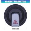 Molded Automotive Tank Cap for Typ 8W 4M0121321E, Round Coolant Expansion Cap with Grip Sections for Typ 8W Routine Vehicle Maintenance and Cap