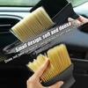 Car Interior Cleaning Tool Air Conditioner Air Outlet Cleaning Brush Car Soft Brush Car Crevice Dust Removal Artifact Brush