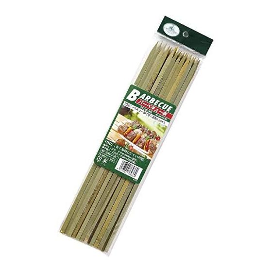 [Amazon.co.jp Limited] Captain Stag (CAPTAIN STAG) Barbecue Skewer Bamboo Flat Type 30cm [40 Pieces] UZ-13215