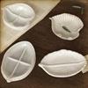 Silicone Leaf Shaped Plate Mold Epoxy Mould for Unique Decorative and Functional Tray Heat Resistant Jewelry Mould