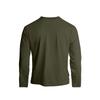 Men's Solid Color Stand Collar Henley Shirt, Long Sleeve Business Casual Sports Top, Spring Summer Daily Versatile Pullover T-Shirt