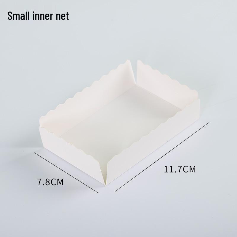 Kraft Paper Pastry Gift Box: Handheld Takeout Container for Cookies & Desserts